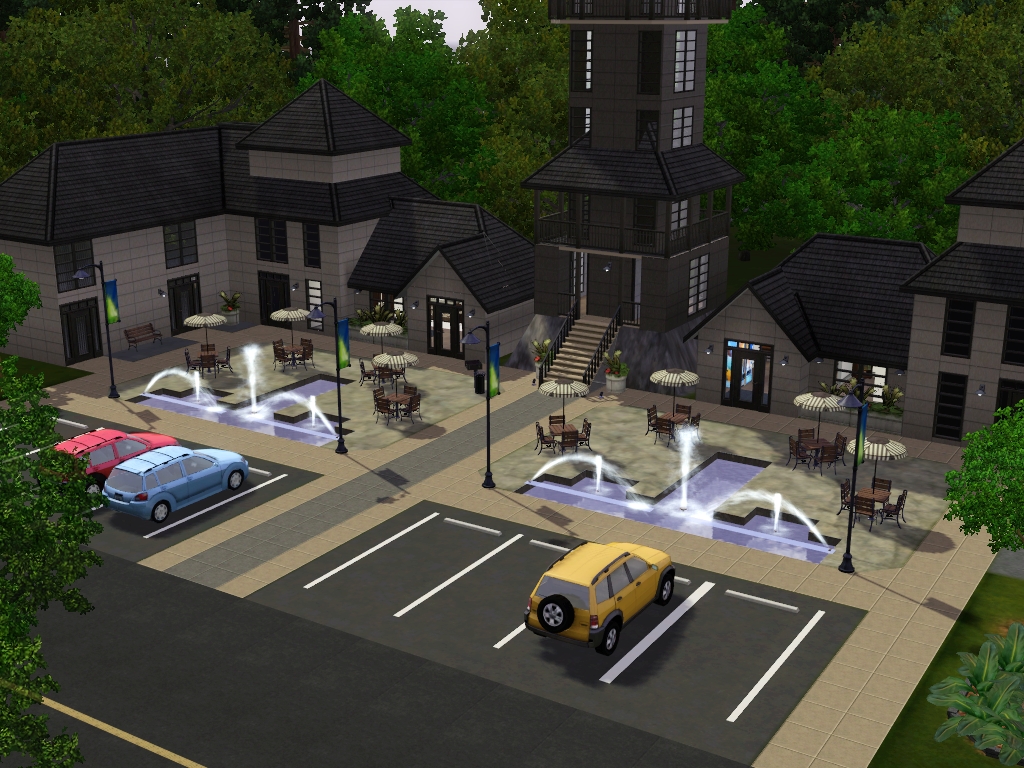 Sims 3 Custom Universities... My Sim Realty Home of Quality Lots