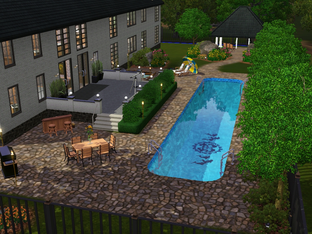 Sims 3 Backyard Ideas The Backyard Gallery