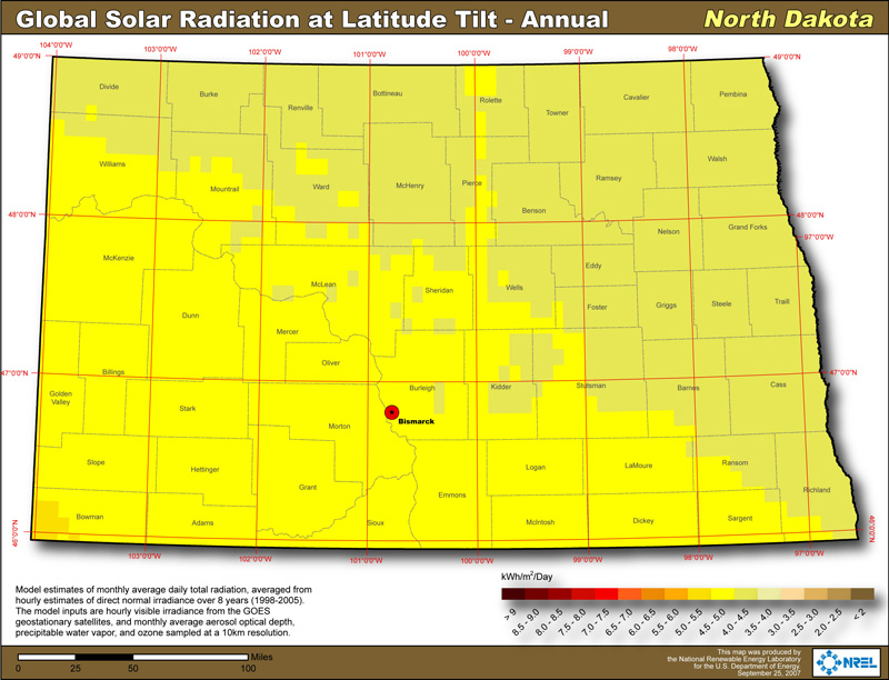North Dakota Solar Power Info