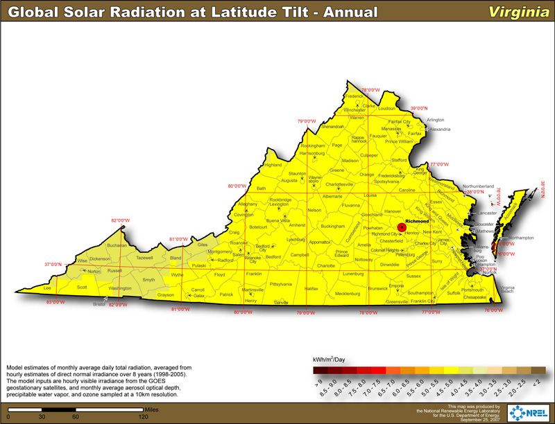 Virginia Solar Power Info