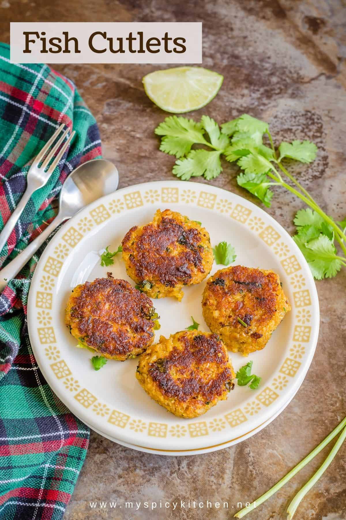 Fish Cutlet Recipe, Indian Style MySpicyKitchen