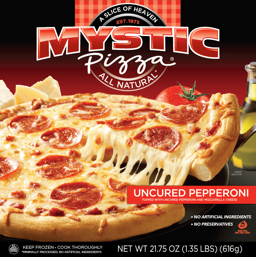 Pepperoni Pizza Ingredients and Nutritional Facts Mystic Pizza Food