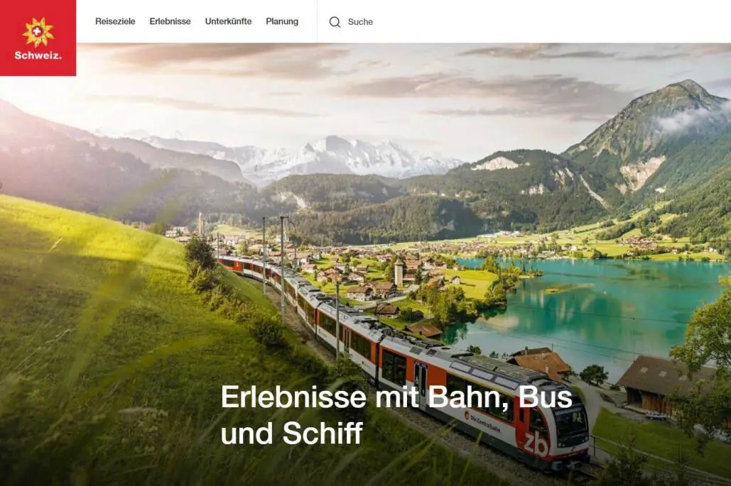 Neuer B2CAuftritt Swiss Travel System Media