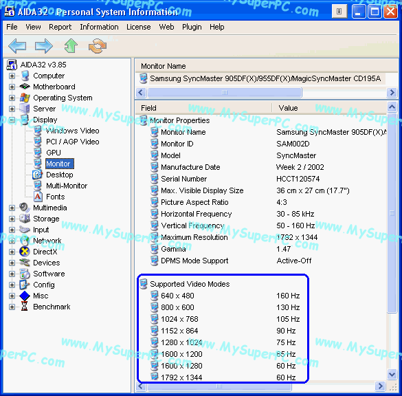 A Video Card Upgrade Install Guide, Windows XP Monitor Refresh Rate Problem, RefreshForce, A My