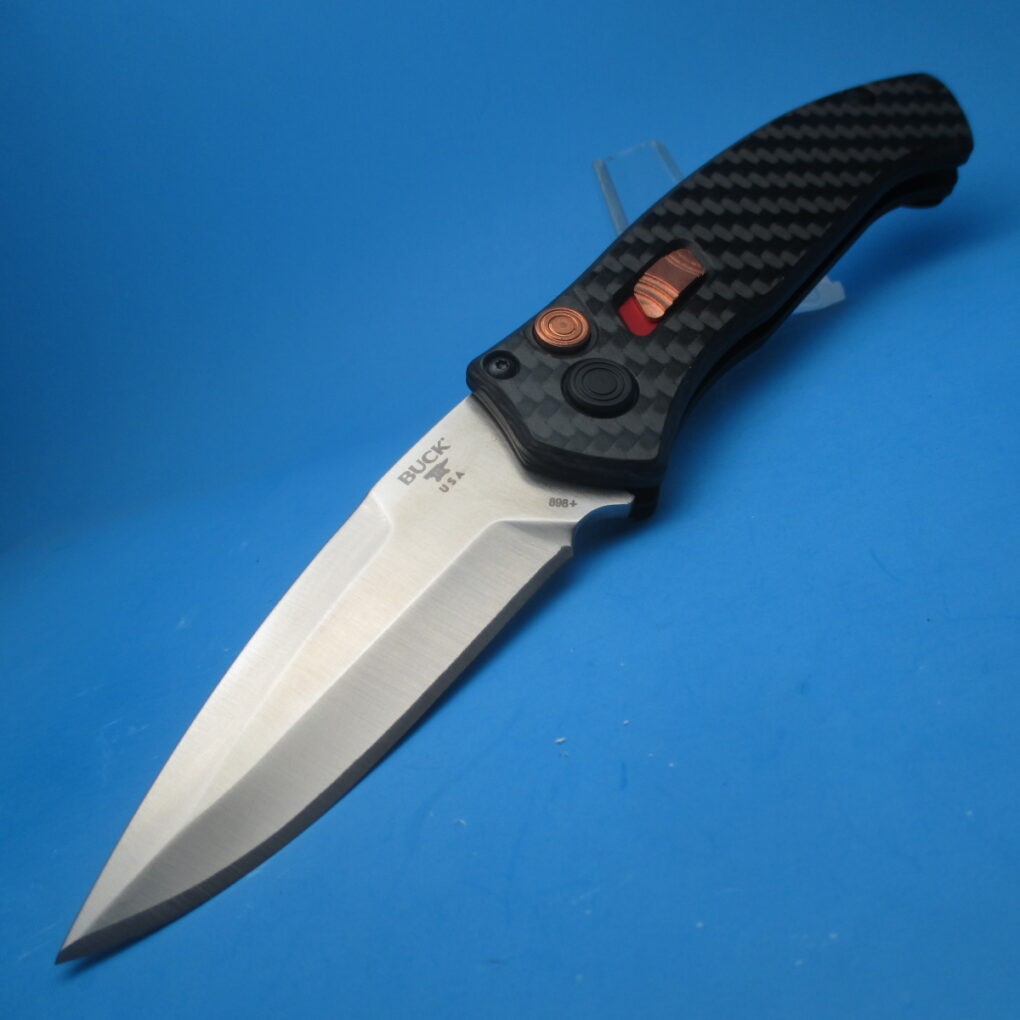 Buck 898 Impact Limited Edition Carbon Fiber Switchblade Knife