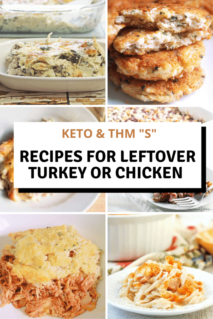 Low Carb Recipes Using Leftover Turkey & Chicken My Table of Three My