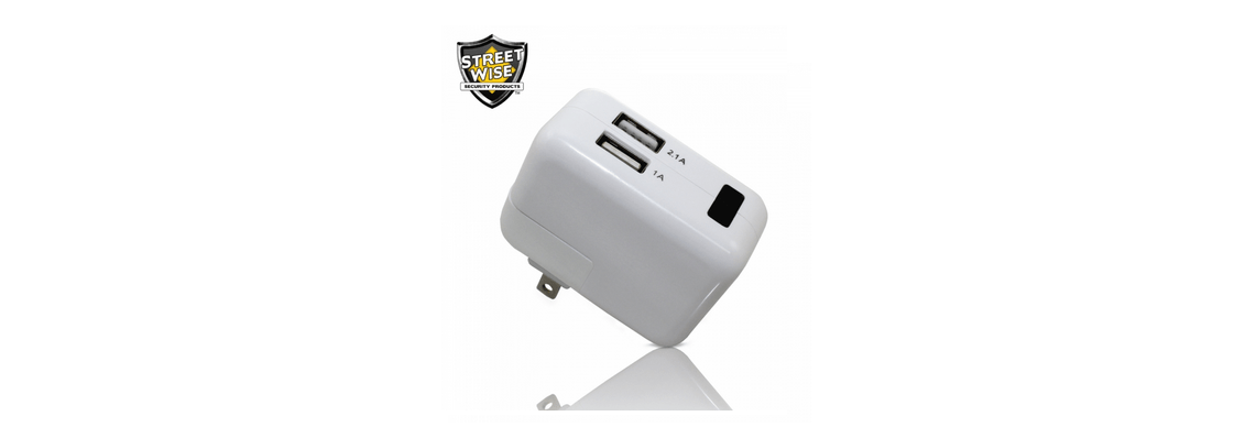Streetwise USB Block Charger Hidden Camera - MyTacticalWorld