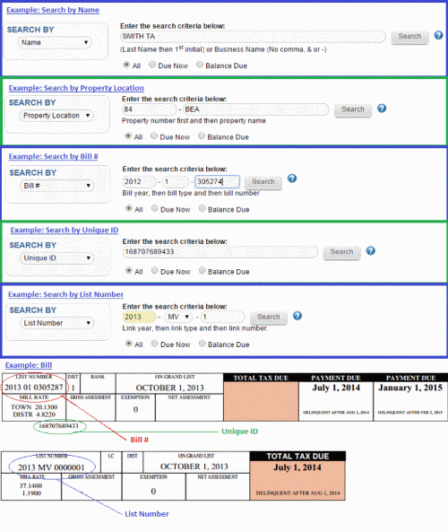 City of Hartford Tax Bills Search & Pay