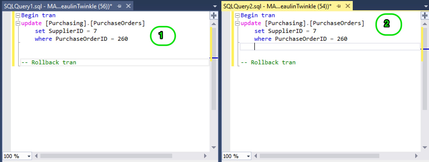 Simulating Deadlocks And Blocks In SQL Server My Tec Bits