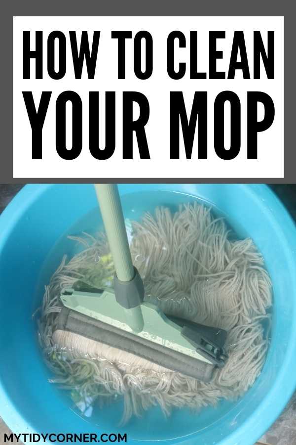 How To Clean A Mop Head? Classified Mom