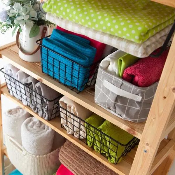 How to Store Linens Without a Linen Closet 14 Storage Ideas