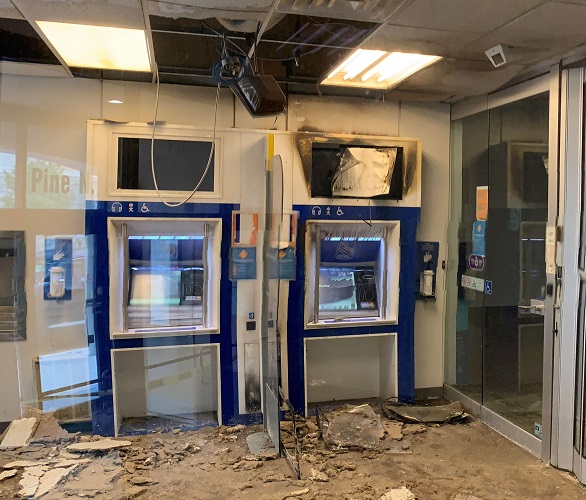 Fire deliberately set at RBC Timmins Police My Timmins Now