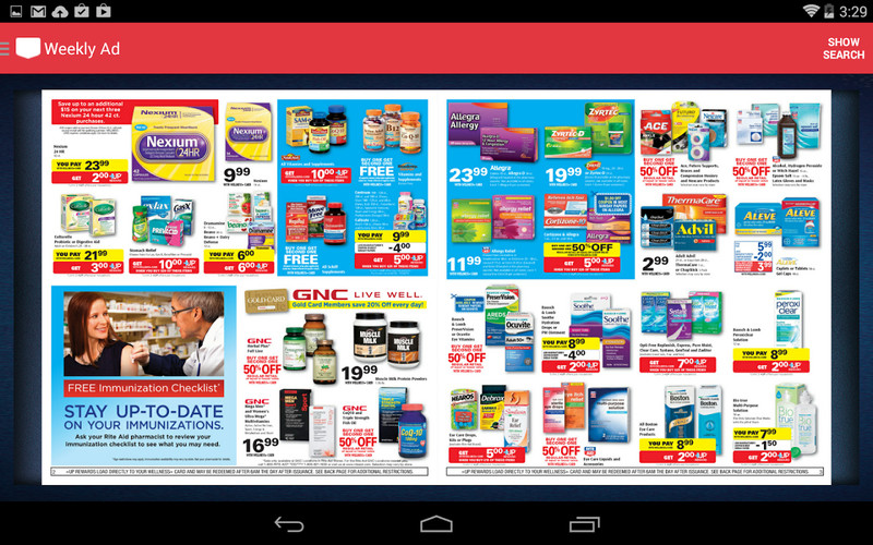 Free Rite Aid Pharmacy cell phone app