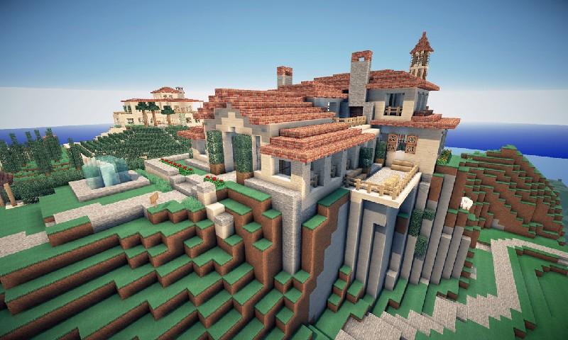 Free EPIC Minecraft Build Wallpaper cell phone app