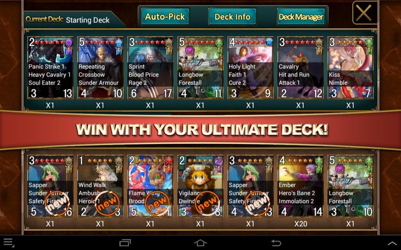 Free Kings and Legends cell phone game