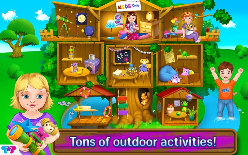 Free Baby Tree House cell phone game