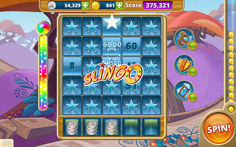 Free Slingo Adventure cell phone game