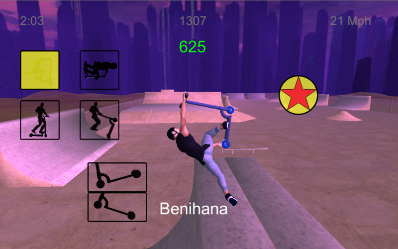 Free Scooter Freestyle Extreme 3D cell phone game