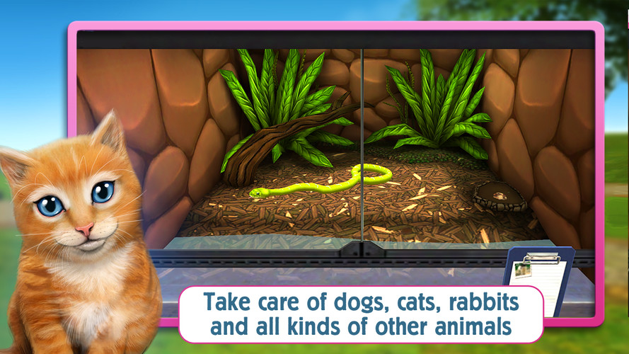 Free PetWorld 3D LITE cell phone game