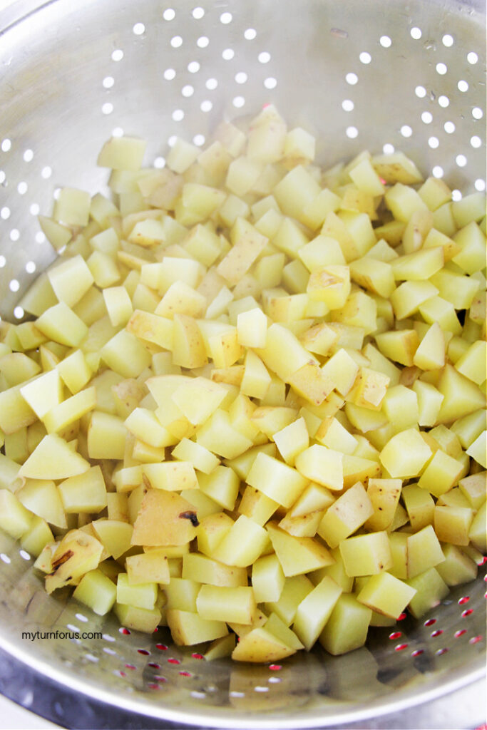 Cast Iron Skillet Cheesy Potatoes My Turn for Us