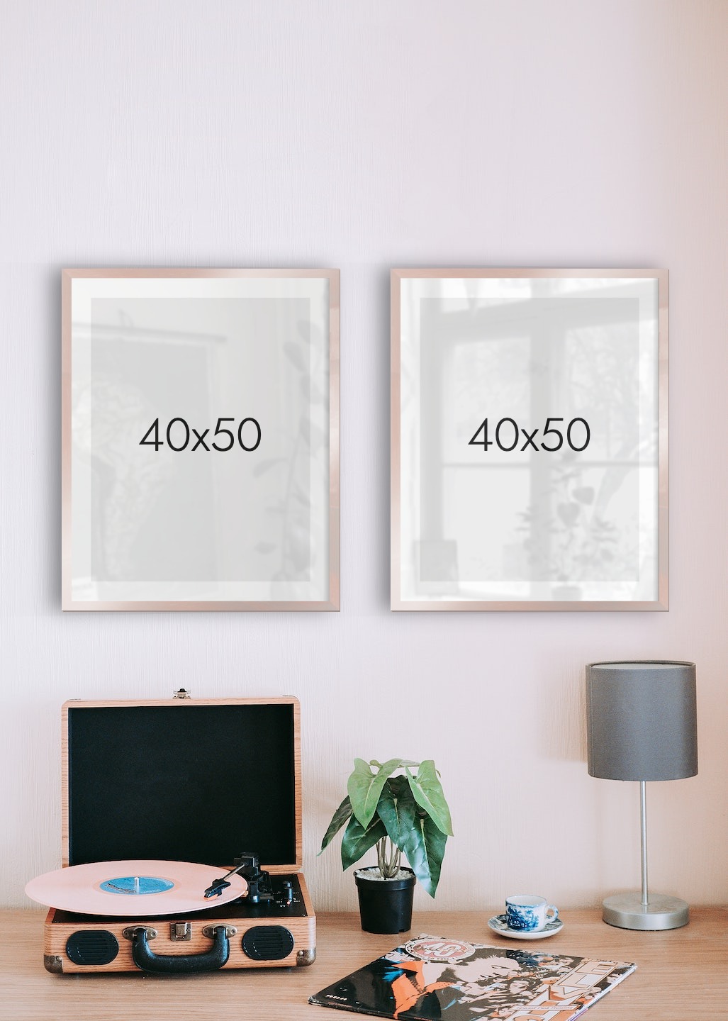 4 techniques to chose the right picture frames for your room