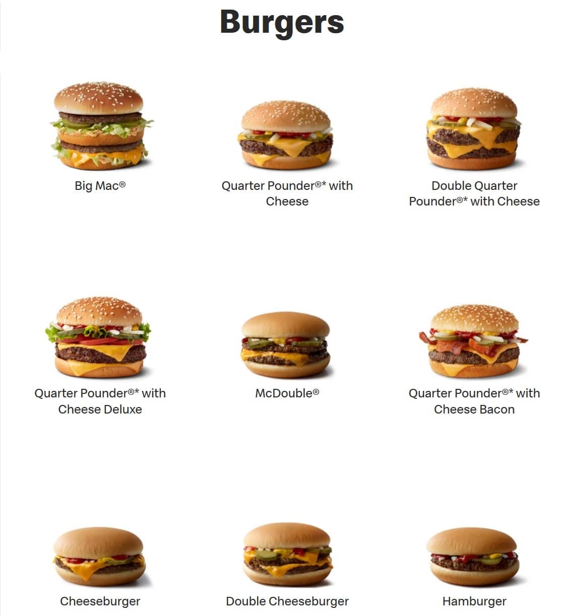 Top 32+ Background Images show me a picture of mcdonald’s menu Stunning