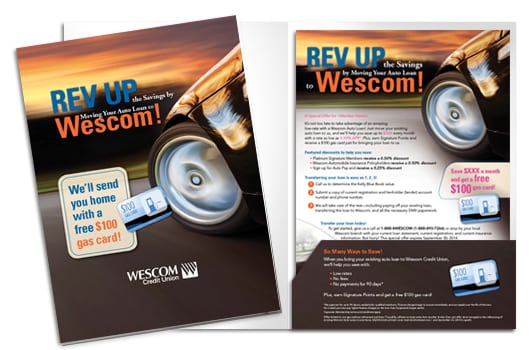 Credit Union Auto Loan Campaign Westamerica Communications