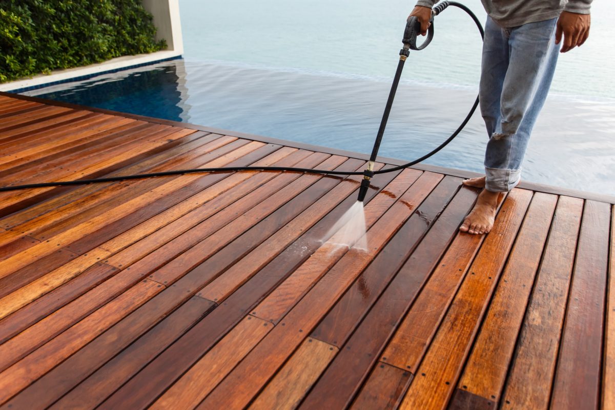 deck maintenance How Power Washing and Care Extends a Deck's Lifespan