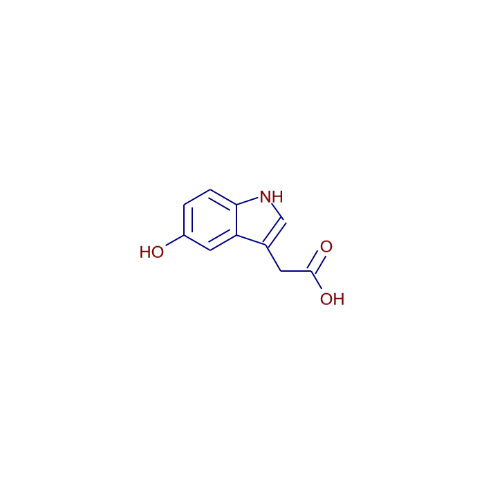 mzCloud 5 Hydroxyindole 3 acetic acid