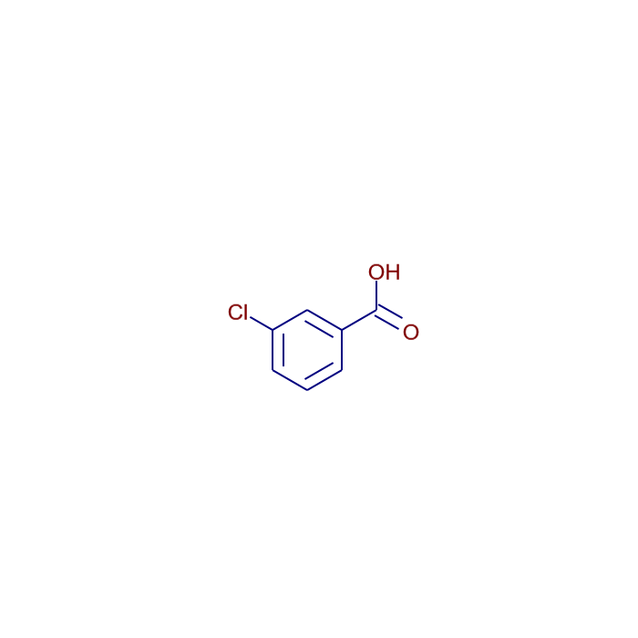 mzCloud 3 Chlorobenzoic acid
