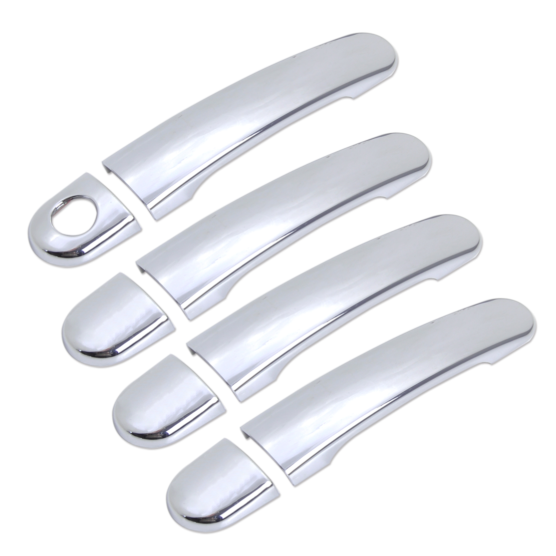 Chrome Door Handle Cover Trim For SKODA Octavia Fabia Superb 20022007