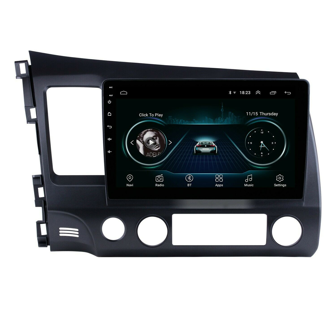 HD Touch Screen Android 8.1 GPS Navigation Radio Fit for Honda Civic