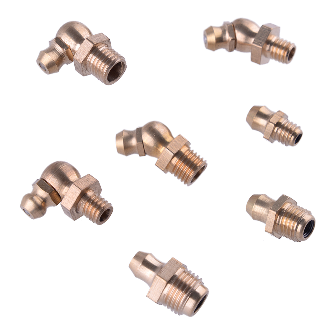 140pcs Metric Hydraulic Lubrication Grease Fittings Assortment Zerk