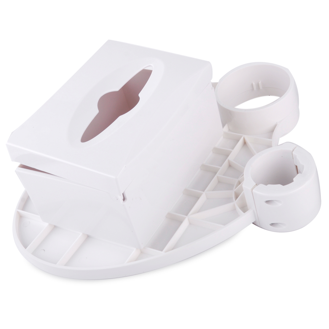 Dental Tray Disposable Cup Storage Holder Tissue Box 3in1 Fit Dental
