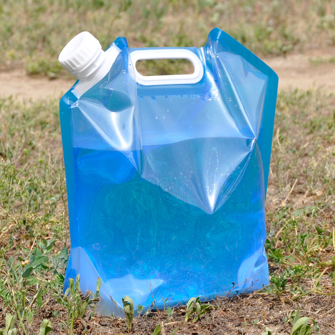 New Portable Liquid Bag Fold Water Storage Lifting Supply Carrier