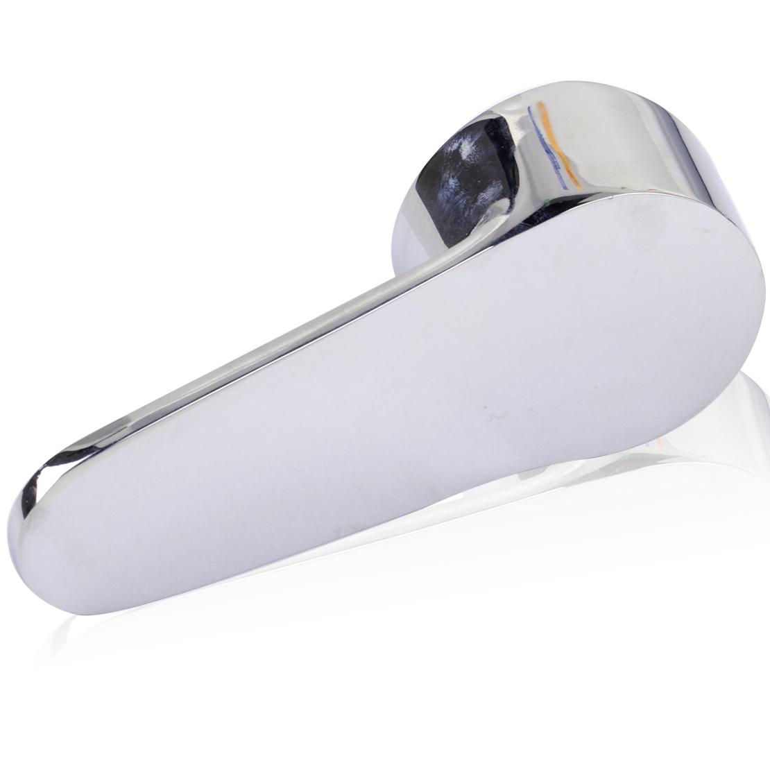 Replacement Silver Zinc Alloy Kitchen Bathrooms Mixer Tap Handle Lever