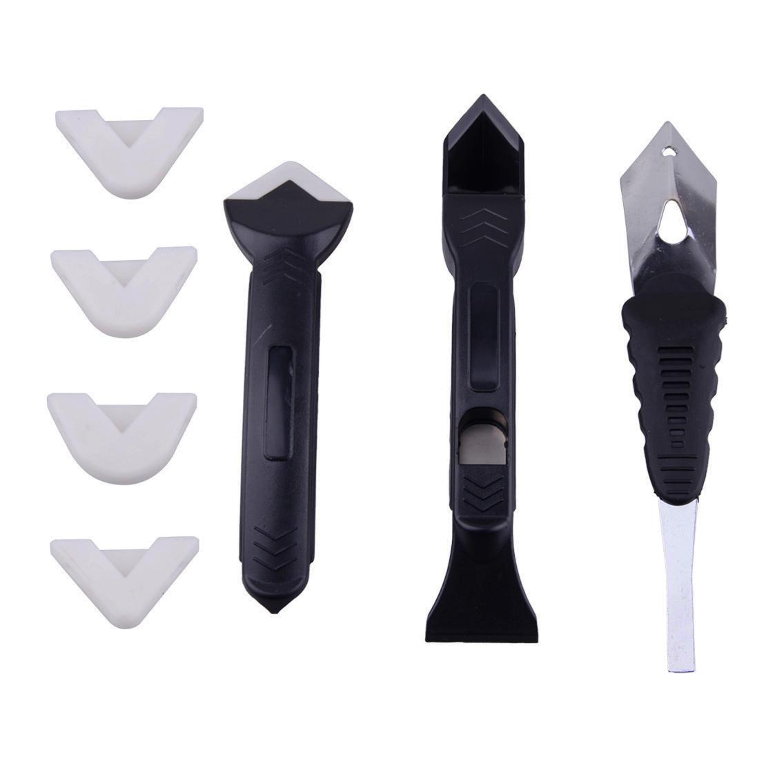 3x Silicone Scraper Caulking Grouting Sealant Finishing Cleaning