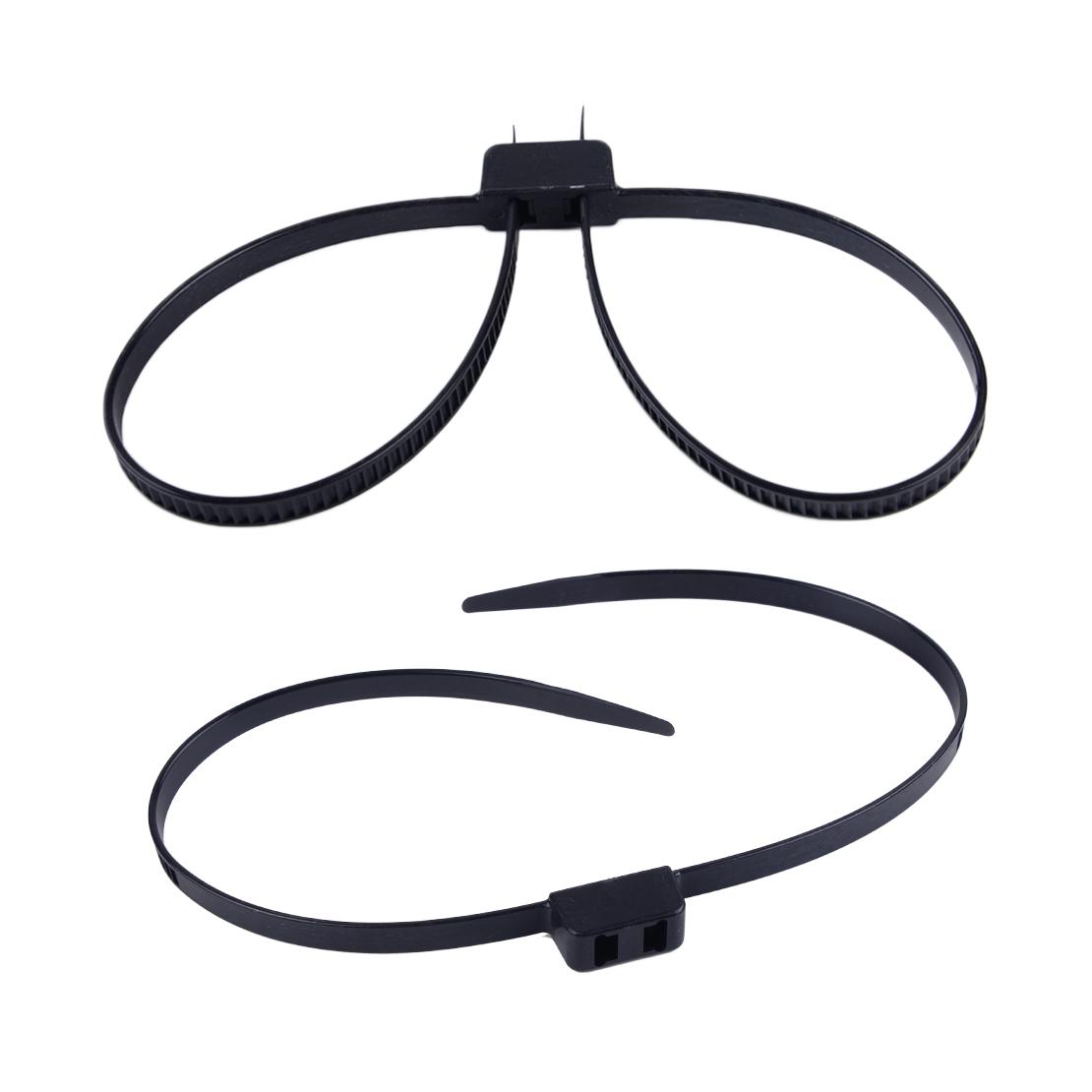 10X Restraint Zip Tie Disposable Plastic Handcuff Double Cuff Restraint