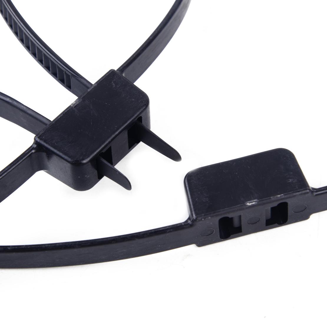 10X Restraint Zip Tie Disposable Plastic Handcuff Double Cuff Restraint