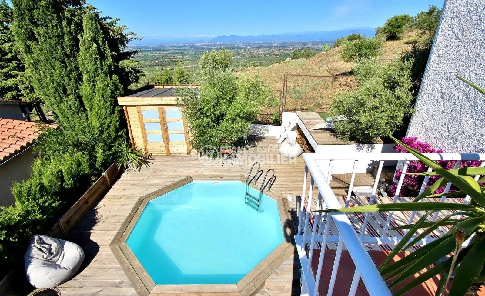maison a vendre rosas mas fumats, vue mer imprenable ref 3728