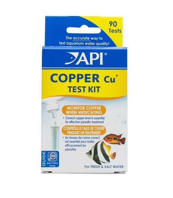 API Copper Test Kit Fresh & Saltwater Aquarium Fish Treatment