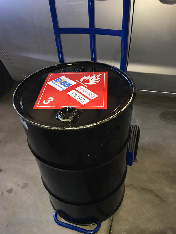 E85 Fuel (30G Drums) GTA Area Only Free Delivery