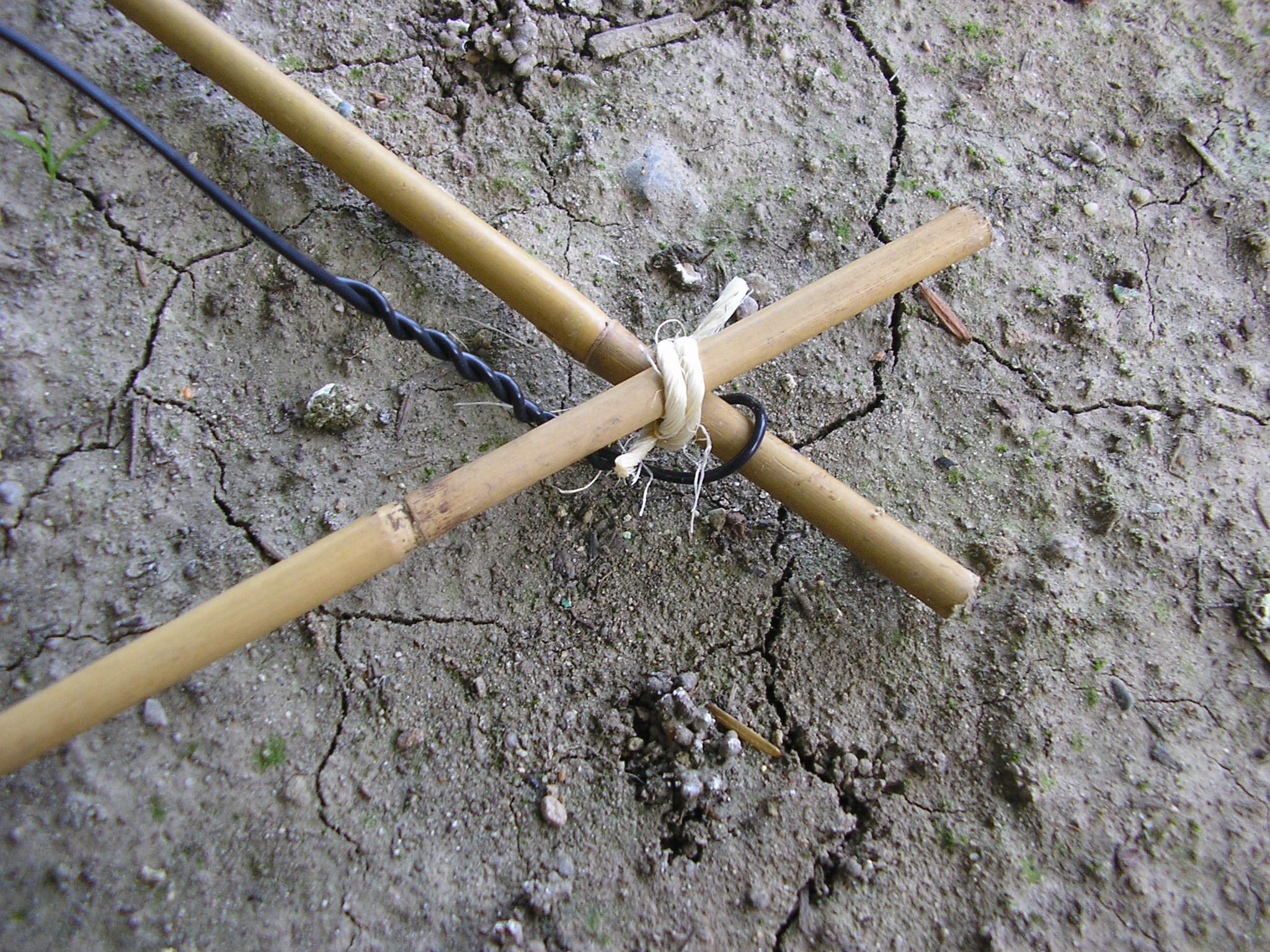 Jungle Antenna radial detail