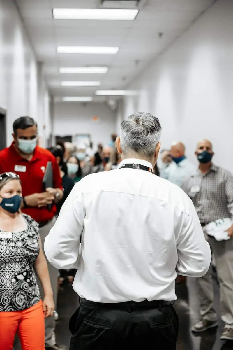 Leadership Pinellas Gathers to Learn About Aviation Maintenance Training