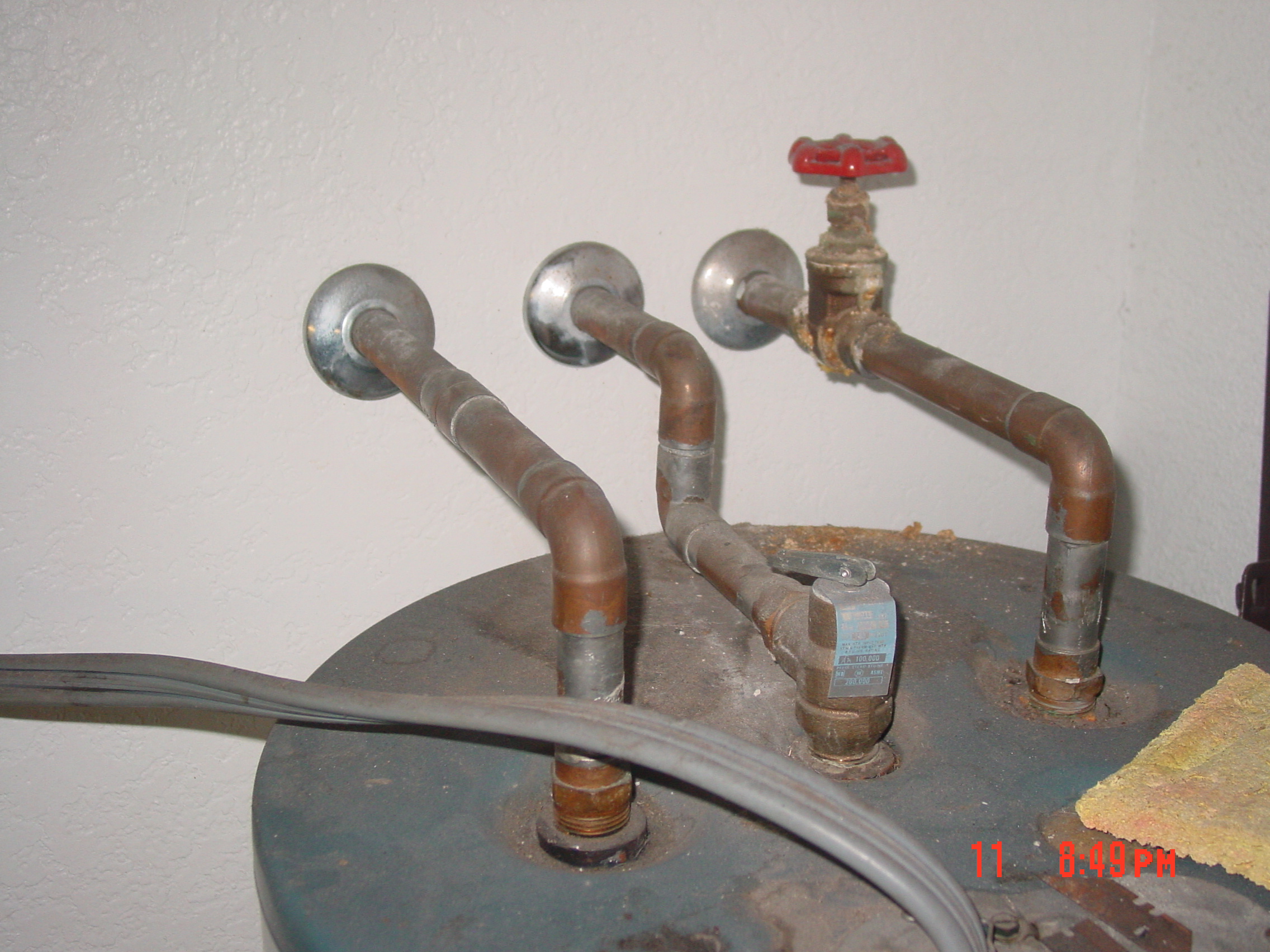 Water heater TPR valve discharge Public Archive InterNACHI®️ Forum