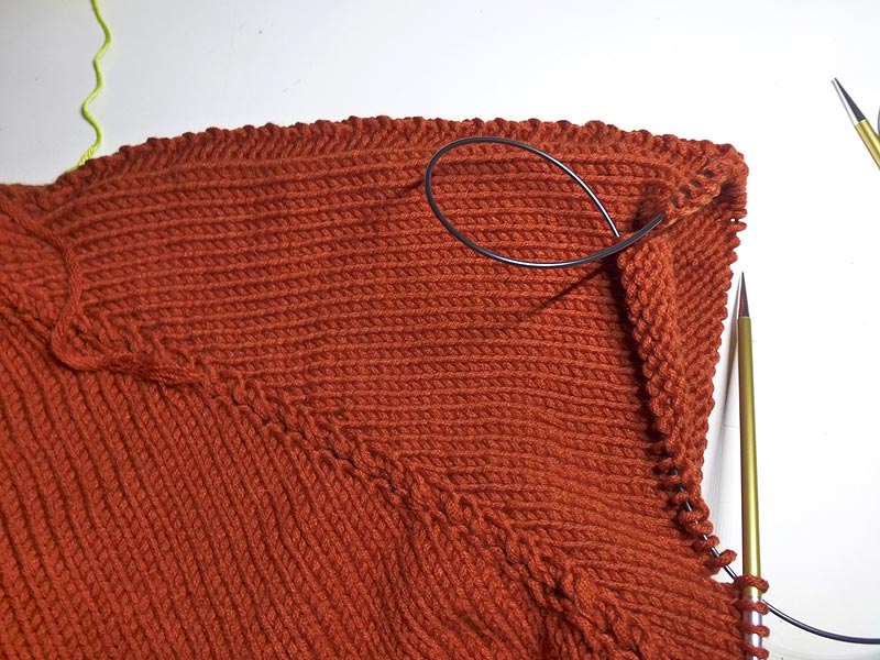 StriMiMi * Raglan von oben * Teil 05 * Ärmel stricken Stricken und