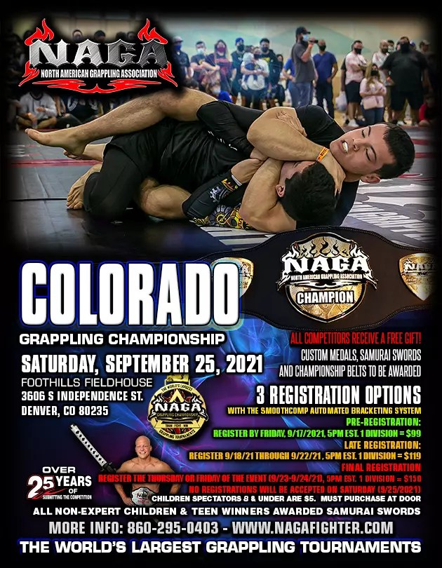 Denver Jiu Jitsu Tournament 2023 Colorado Grappling Championship – Denver - Naga Fighter