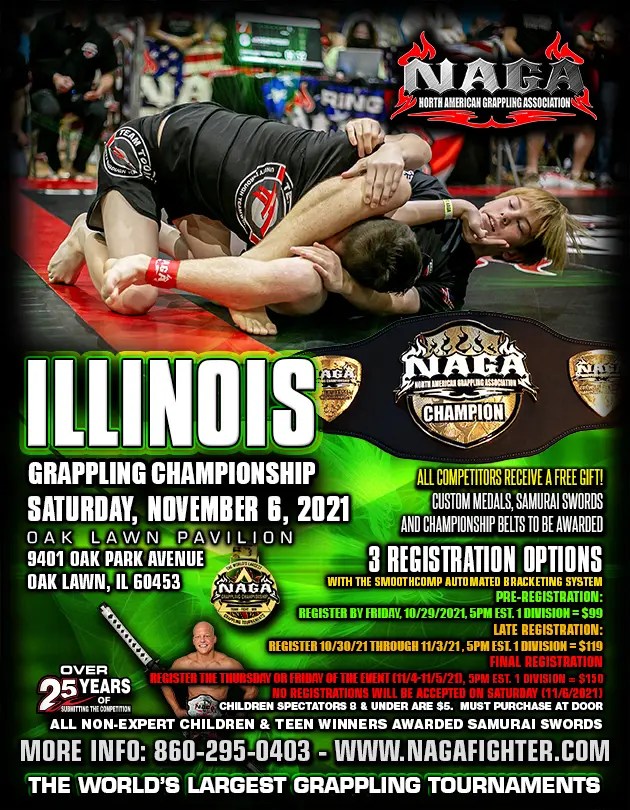 Bjj Tournament Chicago 2023 Illinois Grappling Championship – Chicago - Naga Fighter