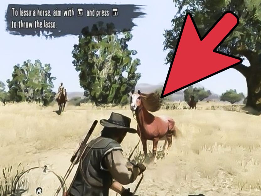 Red Dead Redemption 2 How to Use the Lasso
