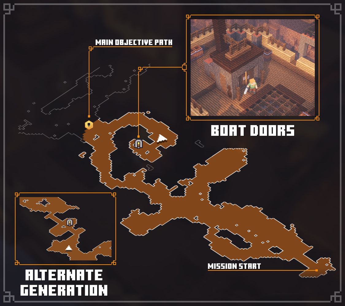 Minecraft Dungeons Captured Camp Merchant Locations